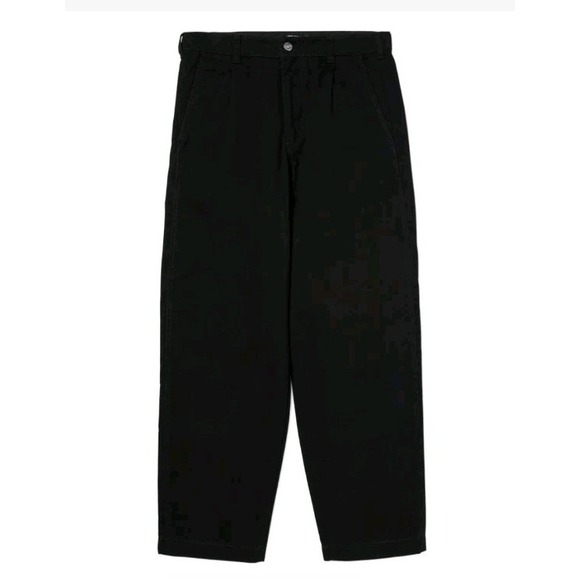HUF Other - HUF Cromer Trouser Pants Men's Size 32 Black Wide Leg Skateboarding Soft Brushed